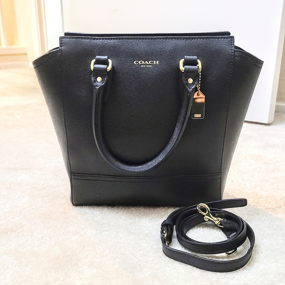 Coach Saffiano Mini Tanner Crossbody
